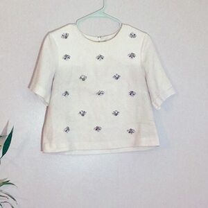 Crop top blouse
